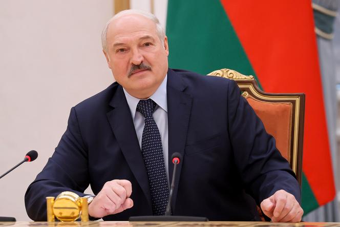Le président biélorusse, Alexandre Loukachenko, à Minsk, en mai 2021.