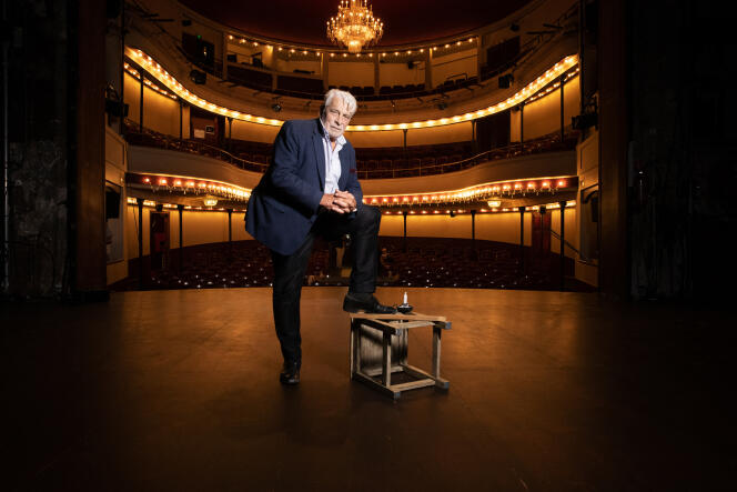 Jacques Weber au Théâtre de l'Atelier, à Paris, le 14 septembre 2020.