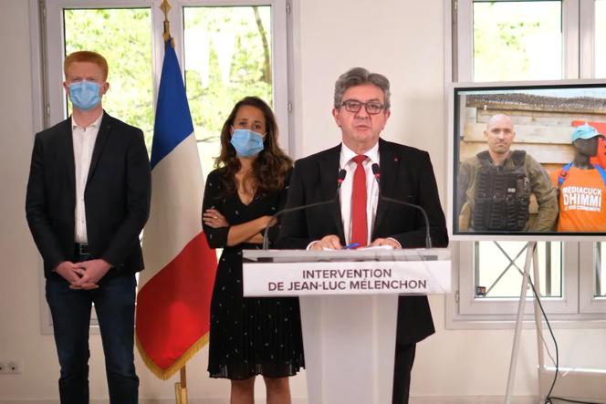 Jean Luc Melenchon Annonce Le Depot D Une Plainte Apres La Diffusion D Une Video Simulant Le Meurtre D Un Electeur De Lfi