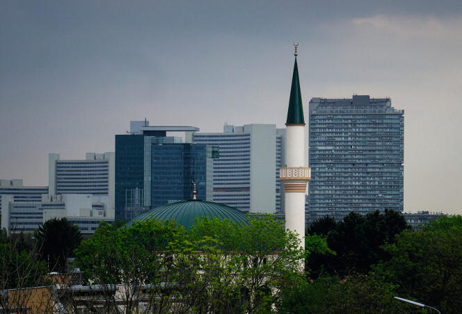 Le Centre islamique de Vienne, l’une des plus importantes mosquées d’Autriche, en 2017.