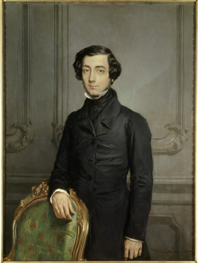 « Portrait d'Alexis de Tocqueville », de Théodore Chassériau (1850).