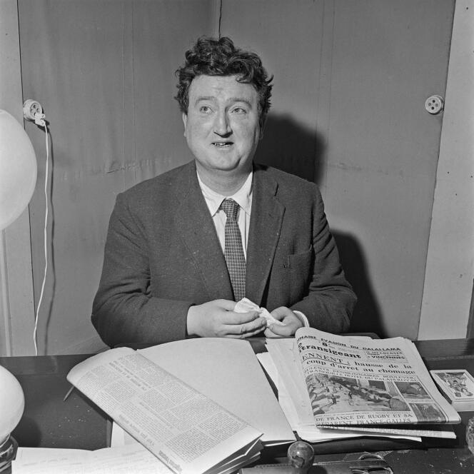 L'écrivain irlandais Brendan Behan, en 1959.