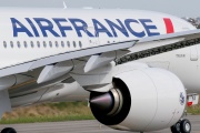 Un Airbus A350 appartenant à Air France à Colomiers (Haute-Garonne), le 27 septembre 2019.