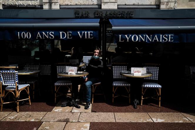 Un restaurant, à Lyon, le 19 mai 2021.