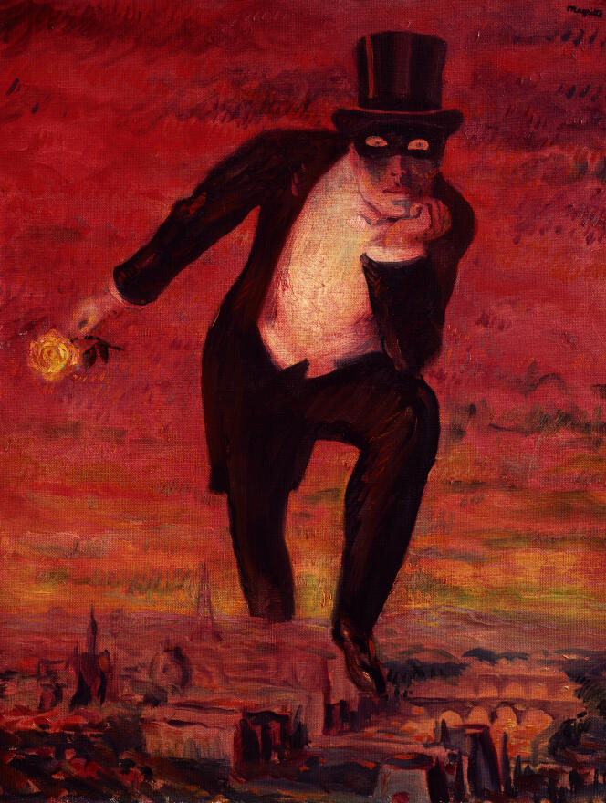 « Le Retour de flamme » (1943), de René Magritte (1898-1967), huile sur toile.