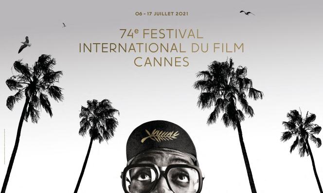 L’affiche officielle du 74e Festival de Cannes.