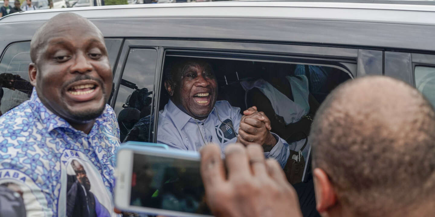 Laurent Gbagbo de retour en Côte d’Ivoire, sa popularité intacte