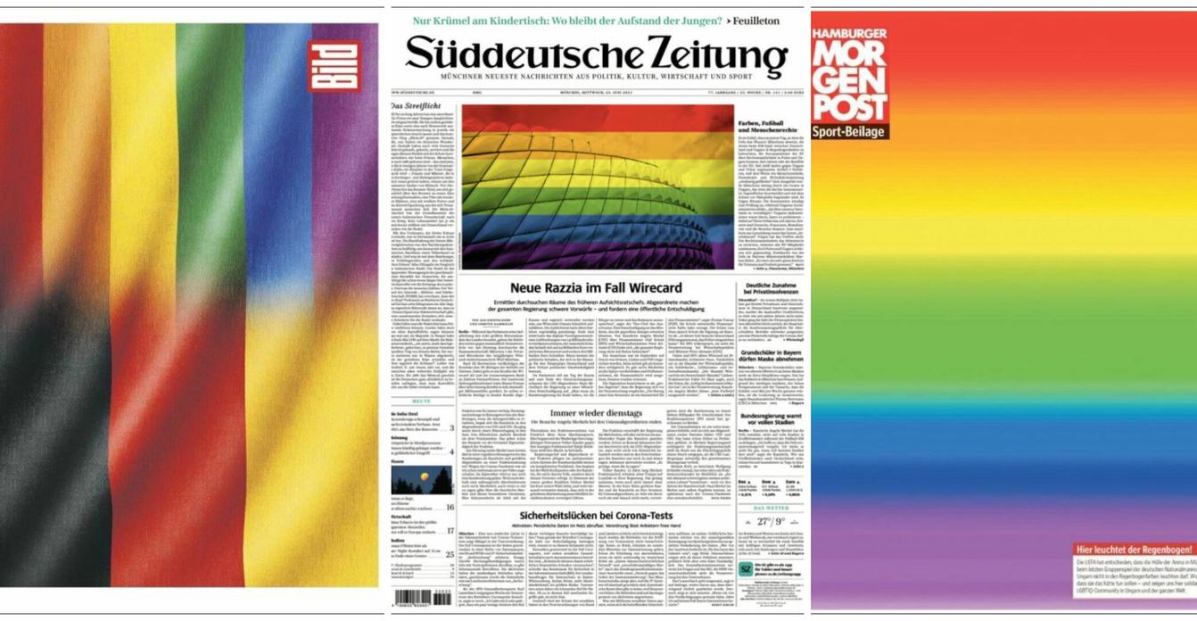 Avant le match Allemagne-Hongrie, le « Rainbowgate » rappelle ...