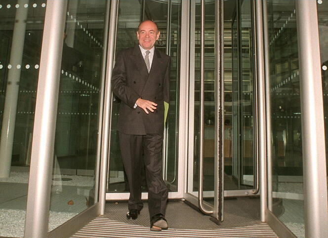 Jean Guéguinou, à Londres, en novembre 1997.