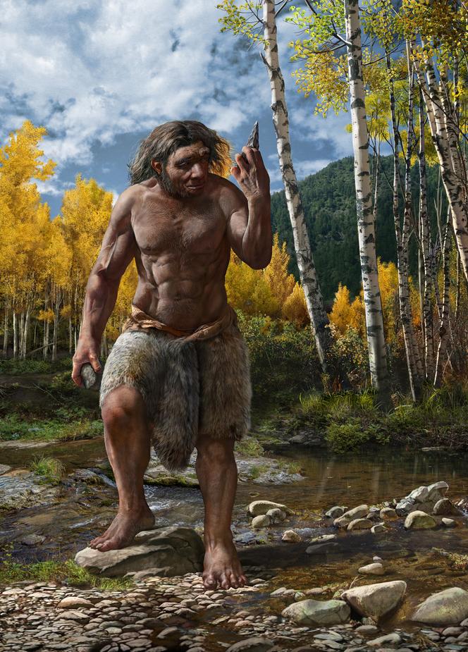El hombre de Harbin es la intención del artista en su hábitat.