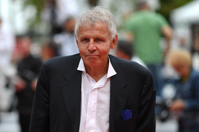 Le journaliste et écrivain Patrick Poivre d’Arvor sur le tapis rouge du Festival de Cannes, le 25 juin 2021.