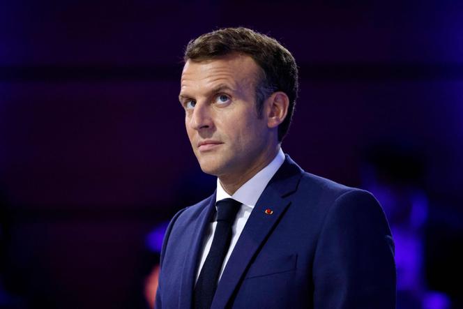 Emmanuel Macron lors du forum Génération égalité, au Carrousel du Louvre, à Paris, le 30 juin 2021.