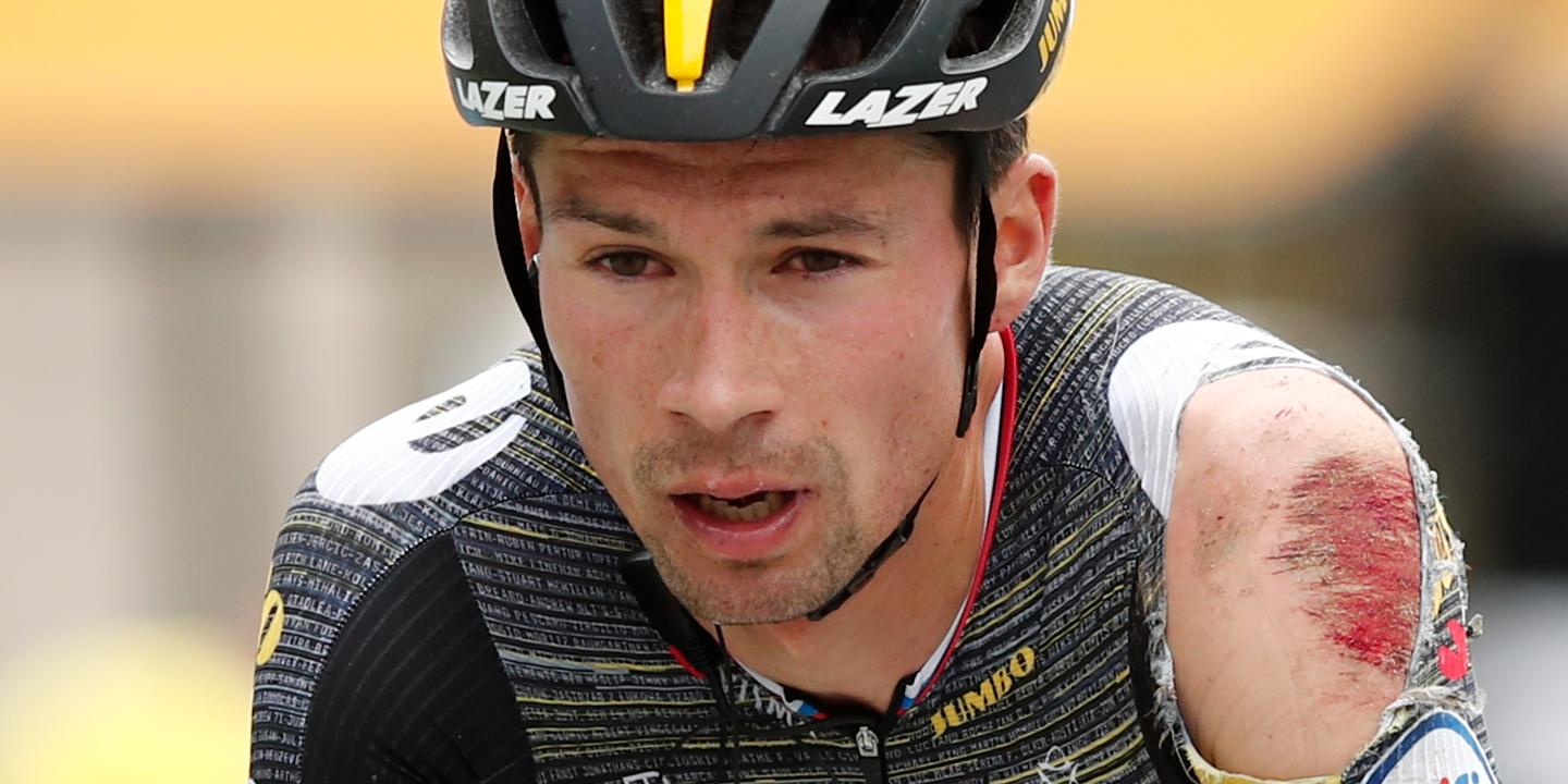 tour de france 2021 depart de la neuvieme etape sans primoz roglic ni mathieu van der poel