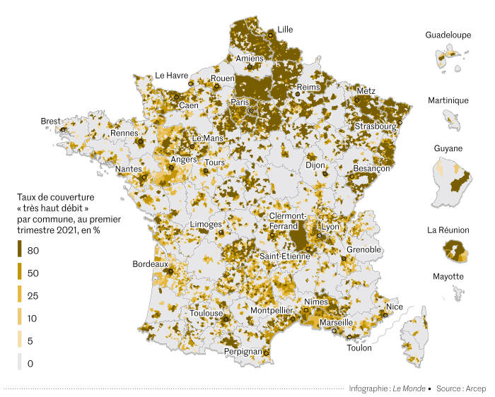 Comment l'arrivée de la fibre optique vire au cauchemar dans de nombreuses  communes de France