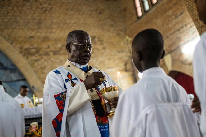 Ordonné prêtre en 1963, fait cardinal par Benoît XVI en 2010, Laurent Monsengwo Pasinya – ici le 21 septembre 2016 – avait cédé son fauteuil à la tête de l’archidiocèse de Kinshasa à Mgr Ambongo en novembre 2018.