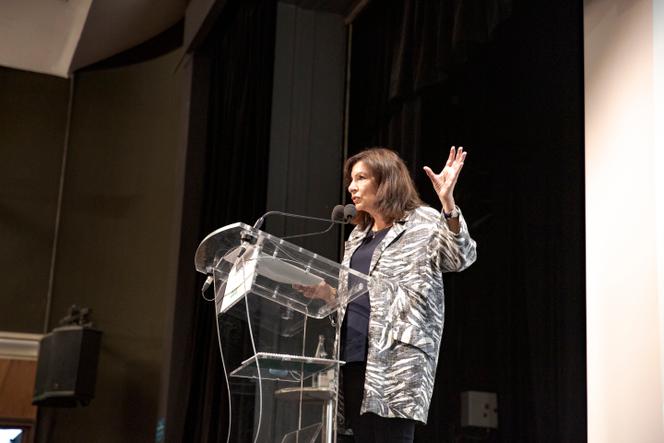 Anne Hidalgo, à Villeurbanne, le 12 juillet.