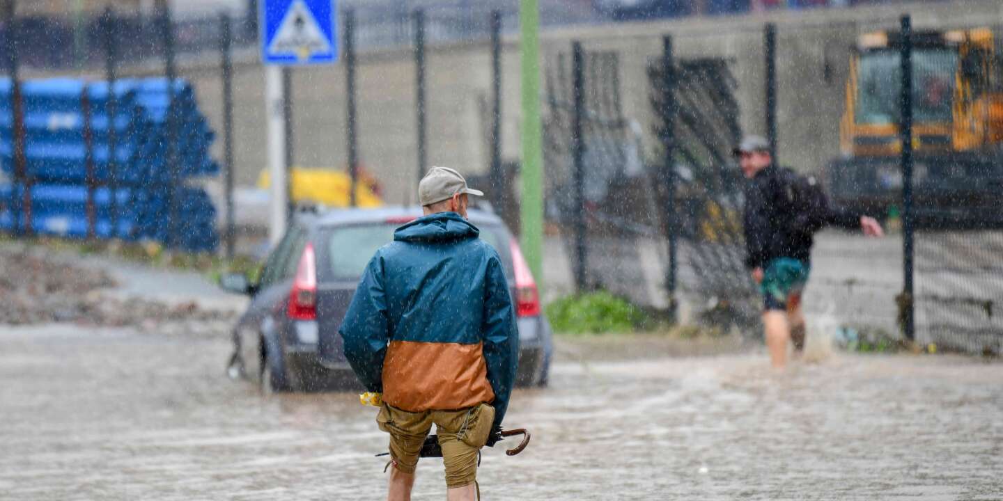 Zware overstromingen in Zuid-België en West-Duitsland doden twee mensen