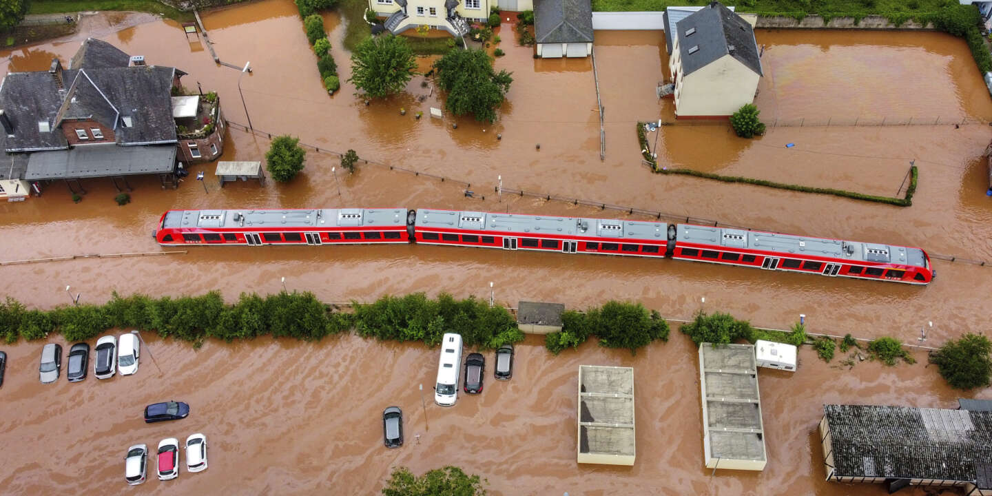 Schwere Überschwemmungen in Deutschland und Belgien, mindestens 90 Menschen getötet und viele vermisst