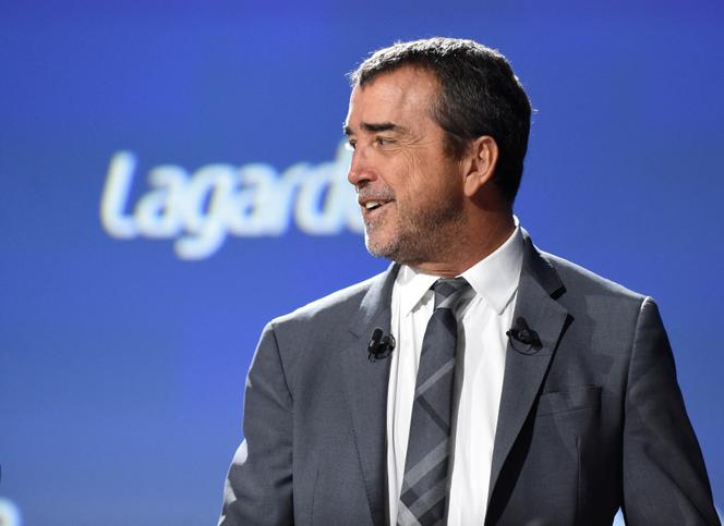 Arnaud Lagardère, lors de l’assemblée générale du groupe, à Paris, le 10 mai 2019.