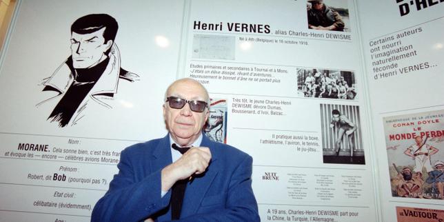 L’écrivain Henri Vernes, père de Bob Morane, est mort