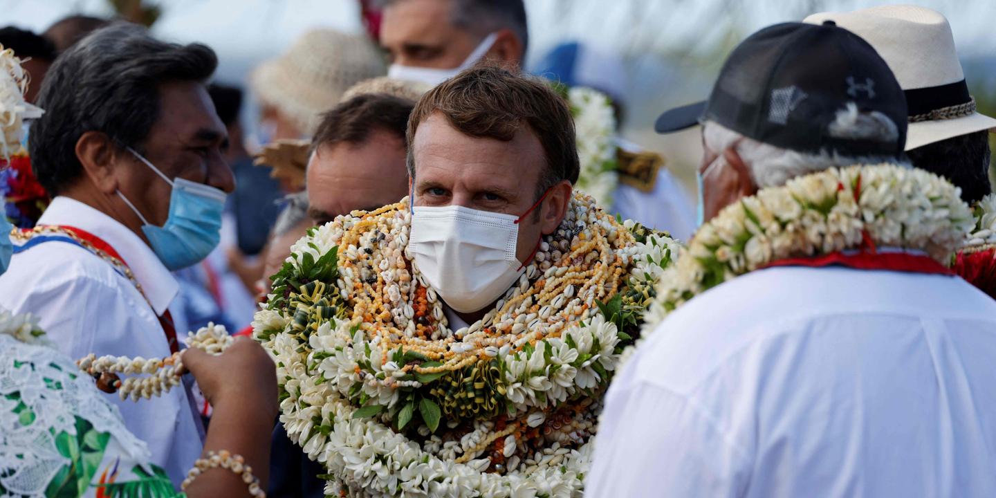 Emmanuel Macron, first president to visit the Marquesas, candidates for Unesco - Vimarsana News