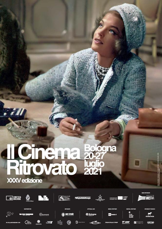 Locandina della 35^ edizione del Festival Il Cinema ritrovato di Bologna.