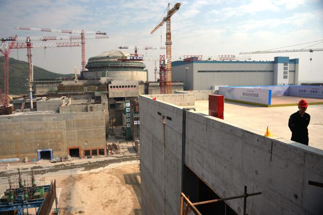 Le site de l’EPR de Taishan, dans la province du Guangdong, en Chine, le 8 décembre 2013.