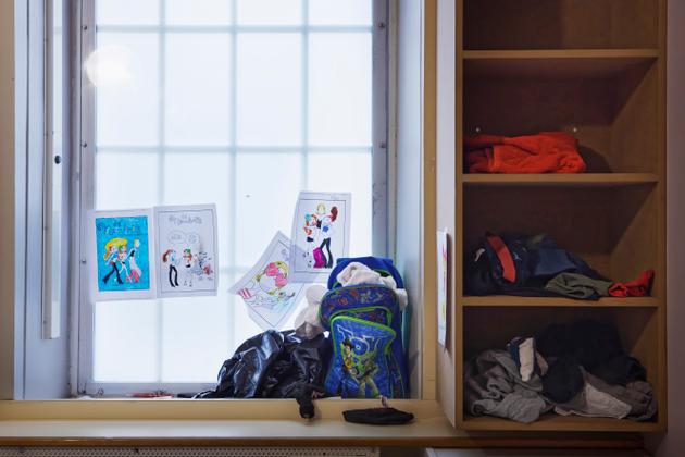 Dans l’une des chambres de l’unité, qui en compte huit. Celle-ci est occupée par un patient de 9 ans. Au CHU du Kremlin-Bicêtre (Val-de-Marne), le 13 juillet 2021.