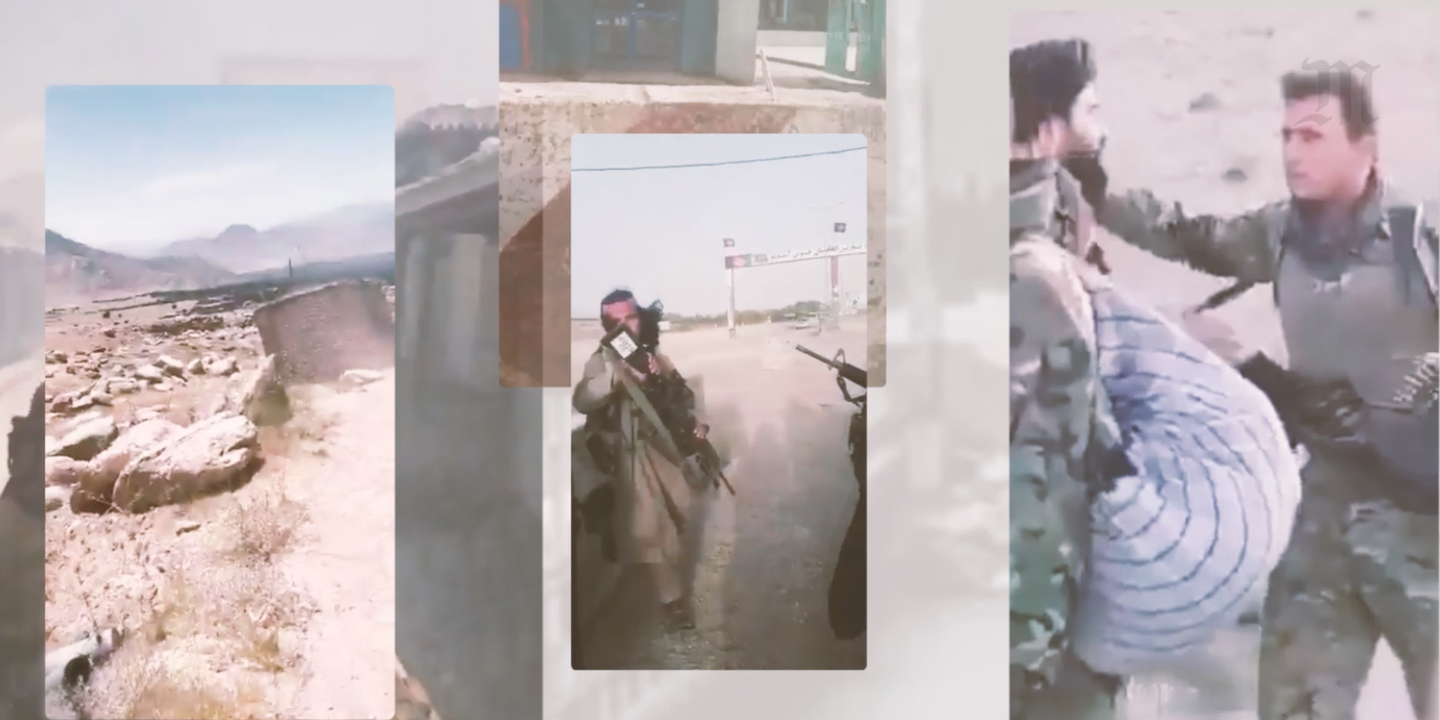 afghanistan ce que les videos montrent de la reconquete des talibans
