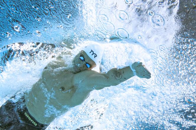 Florent Manaudou a pris la médaille d’argent du 50 m nage libre derrière l’intouchable Américain Caeleb Dressel, dimanche 1er août aux Jeux olympiques de Tokyo.