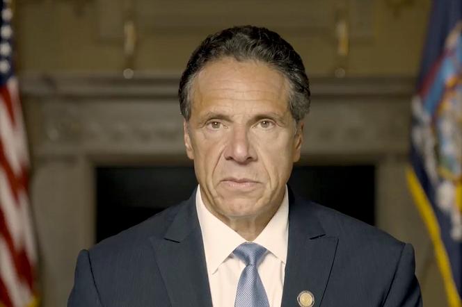 Gouverneur van New York, Andrew Cuomo, in televisieopmerkingen, 3 augustus 2021.