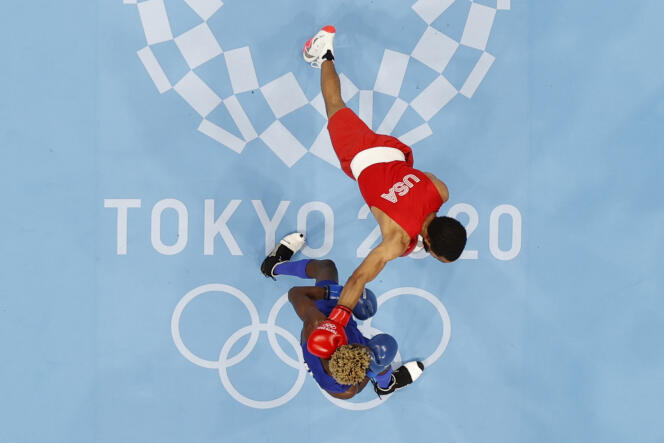 El torneo de boxeo en los Juegos Olímpicos de Tokio, 3 de agosto de 2021.