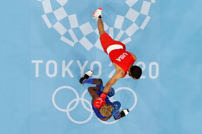 El torneo de boxeo en los Juegos Olímpicos de Tokio, 3 de agosto de 2021.