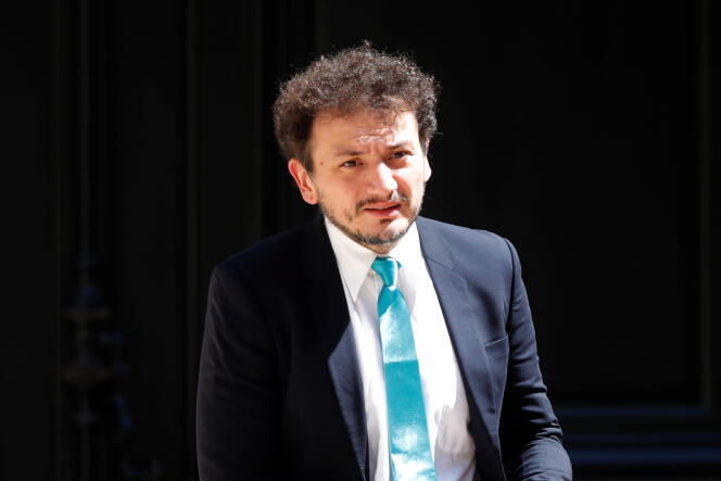 Florian Douetteau, fondateur et directeur général de la start-up Dataiku, à Paris le 15 mai 2019.