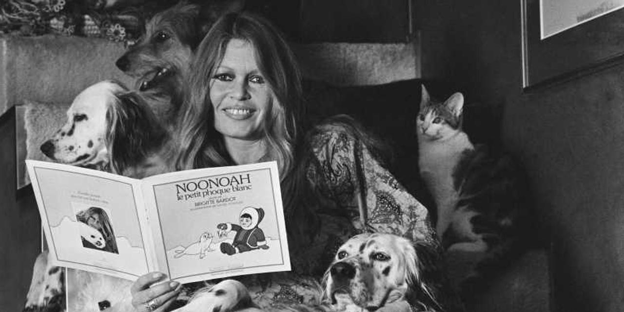 Brigitte BARDOT présente son livre pour enfants : 