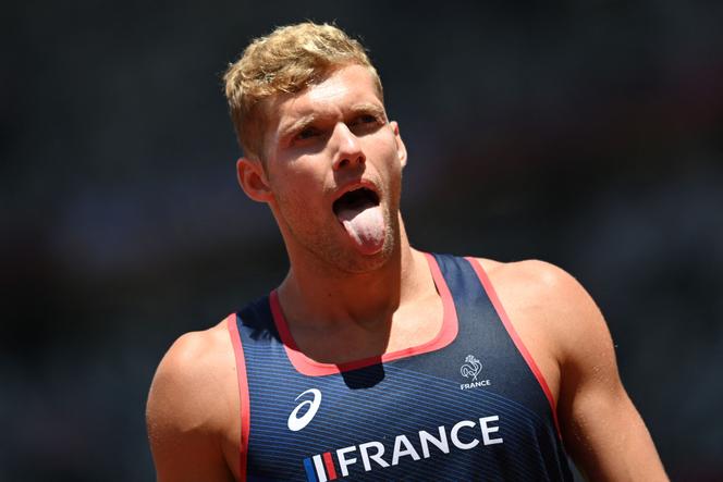 Kevin Mayer, lors des JO de Tokyo, le 5 août 2021.