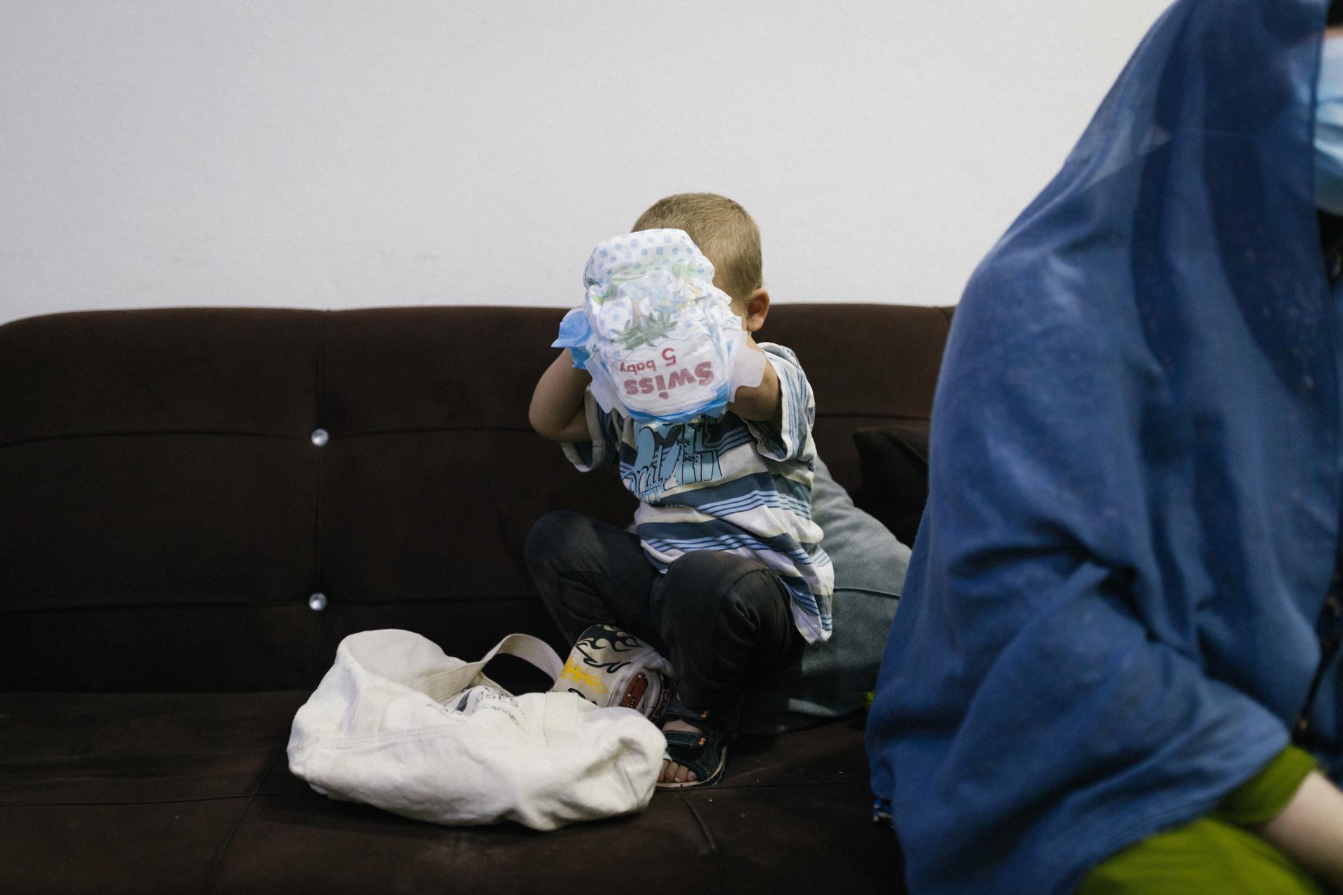 Interview d'une Française détenue dans le camp de Roj, au Kurdistan syrien, le 10 août 2021.