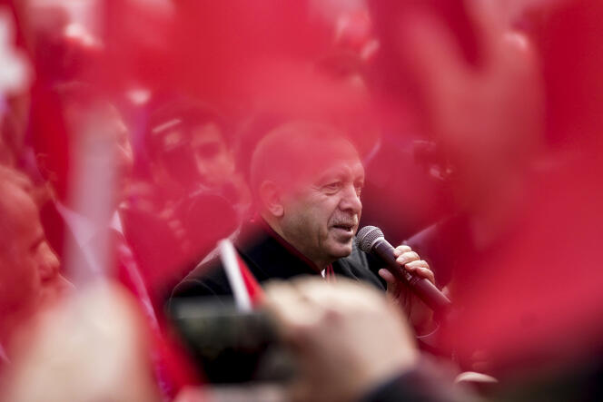 Le président turc Recep Tayyip Erdogan à Bruxelles, en mars 2020.