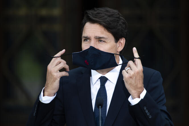 Le premier ministre canadien Justin Trudeau est à la tête d’un gouvernement minoritaire depuis octobre 2019.
