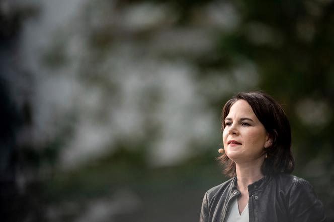 Annalena Baerbock, candidate des Verts pour la chancellerie allemande, à Duisburg, le 10 août 2021.