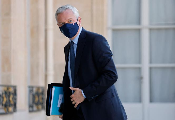 Le ministre de l’économie, Bruno Le Maire, le 19 juillet au palais de l’Elysée.