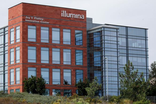 Les bureaux de la biotech Illumina, à San Diego, en Californie, en octobre 2020.
