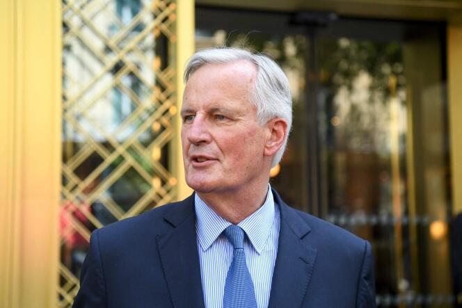 Michel Barnier, le 20 juillet 2021, à Paris.