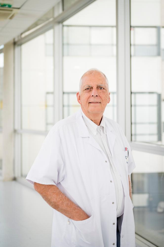 Philippe Colombat, professeur en hématalogie et président de l'Observatoire de la qualité de vie au travail des professionnels de santé, le 27 août 2021.