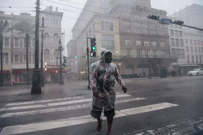 Hurricane Ida struck New Orleans, Louisiana on August 29, 2021.