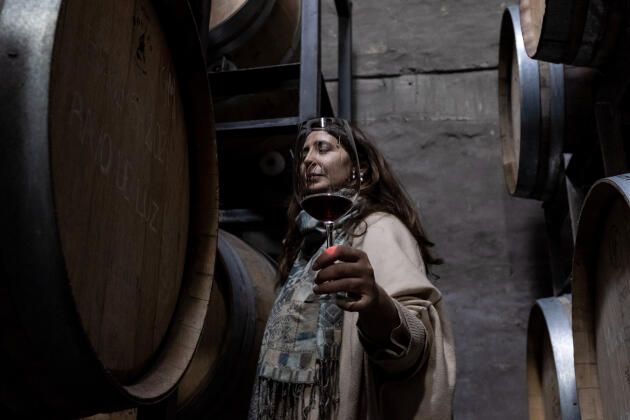 Mariana Onofri, dans les installations de « The Vines », à Tunuyan, dans la région de Mendoza, le 18 août 2021.