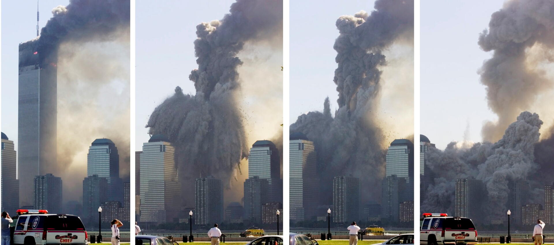 L’effondrement à la verticale des tours jumelles, censées résister à l’impact d’un avion, a été interprété par les tenants d’un complot interne comme la preuve qu’elles avaient été plastiquées.