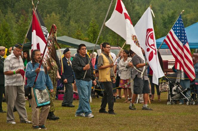 Cape Croker First Nation Cultural Pow-Wow, au Canada.