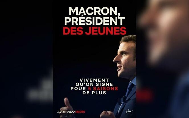 The poster which will be displayed in ninety departments by the 