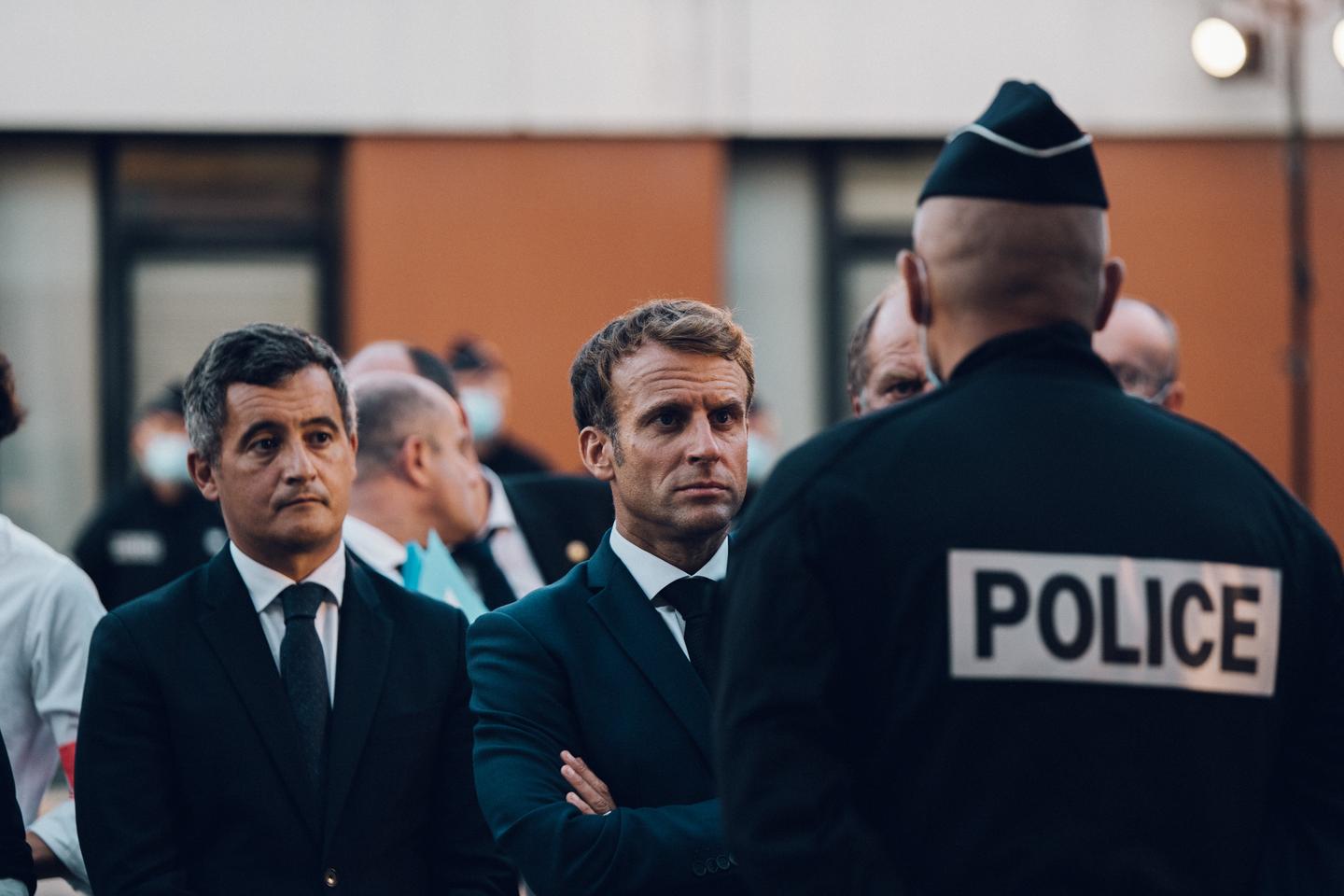 A Marseille, Macron promet aux policiers des « moyens d’agir » contre le trafic de drogue